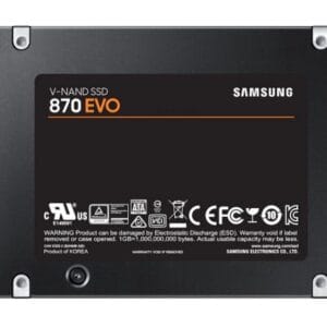 Samsung 500GB 2.5 inča SATA III MZ-77E500B 870 EVO Series SSD - Slika 4